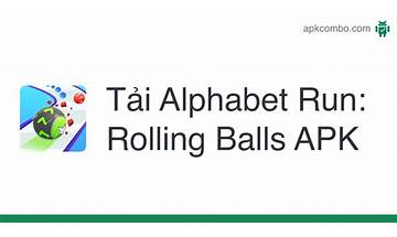 Alphabet Run: Rolling Balls for Android - Download the APK from Habererciyes